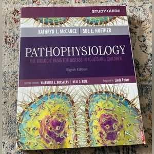 Pathophysiology (8th) by McCance/Huether, study guide
